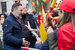 Abascal se suma el s&aacute;bado a la marcha de Sociedad Civil Espa&ntilde;ola para pedir la dimisi&oacute;n de S&aacute;nchez