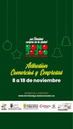 Abierta la inscripci&oacute;n de comercios para la 7&ordf; Campa&ntilde;a Bono 39300 de Torrelavega