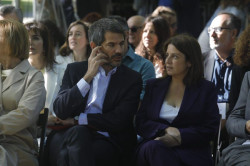 Adriana Lastra dice que conoci&oacute; a Leire D&iacute;az cuando llevaba redes en el Cantabria pero que no tuvieron ninguna relaci&oacute;n