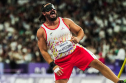 &Aacute;lvaro del Amo logra el bronce en disco F11 y consigue su segunda medalla en Paris 2024