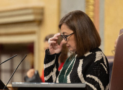 Armengol acud&iacute;a a Koldo para contactar con &Aacute;balos y le consult&oacute; sobre mascarillas infantiles: "Te lo arreglo"