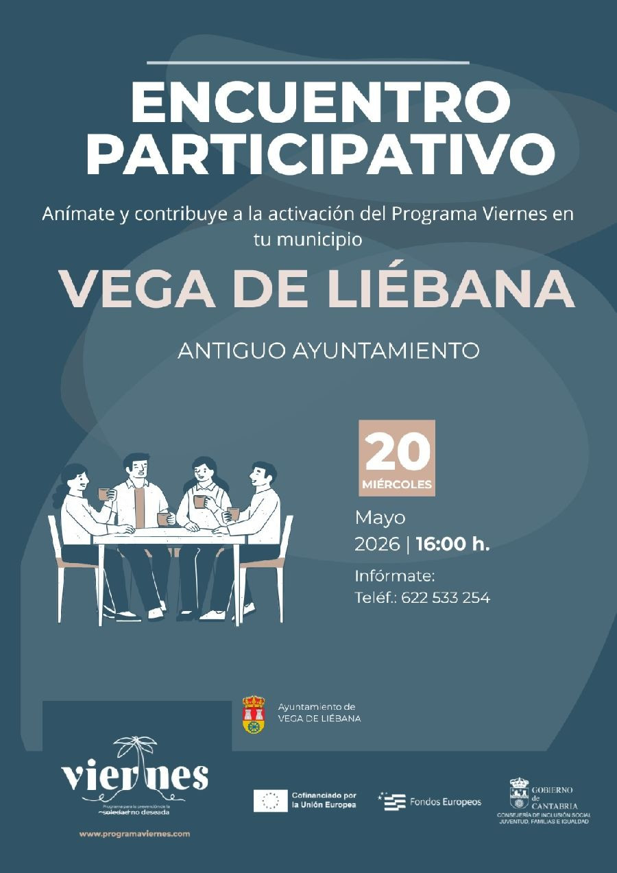 Arranca en Li&eacute;bana el Programa Viernes contra la soledad no deseada
