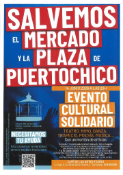 Artistas y vecinos organizan un festival solidario para financiar la defensa judicial del Mercado de Puertochico