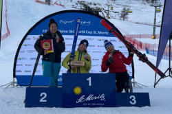 Audrey Pascual suma un oro y una plata en la Copa del Mundo de Saint-Moritz