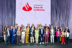 Banco Santander reparte m&aacute;s de 620.000 euros entre 17 ONG a trav&eacute;s del programa solidario `Euros de tu N&oacute;mina`
