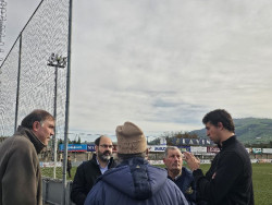 El campo de f&uacute;tbol de Santa Ana en Tanos contar&aacute; la pr&oacute;xima semana con nueva iluminaci&oacute;n