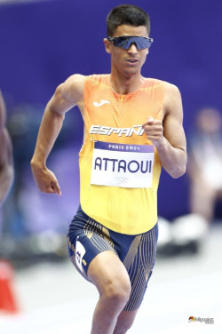  El c&aacute;ntabro Attaoui logra el pase directo a las semifinales de los JJOO en 800 metros