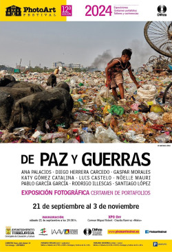 El CNFoto de Torrelavega acoge la exposici&oacute;n `De Paz y Guerras`