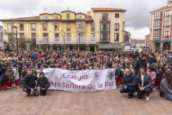 El colegio La Paz celebra en Torrelavega una jornada solidaria a favor de la Asociaci&oacute;n C&aacute;ntabra de Parkinson