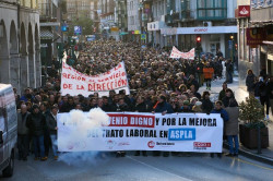 El comit&eacute; de Aspla convoca este viernes una nueva manifestaci&oacute;n en Torrelavega