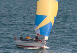 El fuerte viento del Sur fue el protagonista de la tirada del Crucero santanderino