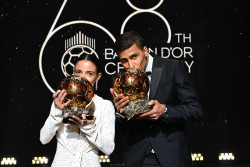 El f&uacute;tbol espa&ntilde;ol brilla en la gala del Bal&oacute;n de Oro