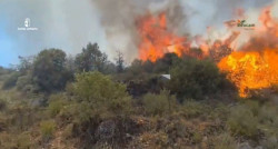 El incendio de La Mierla afecta a 2.054 hect&aacute;reas y est&aacute; "muy lejos de ser controlado"