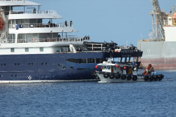 El MV Hondius repostar&aacute; combustible este lunes y partir&aacute; al puerto de R&oacute;terdam en una traves&iacute;a de 5 d&iacute;as