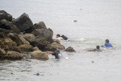 El n&uacute;mero de muertos en la entrada masiva a Ceuta asciende a 67 personas