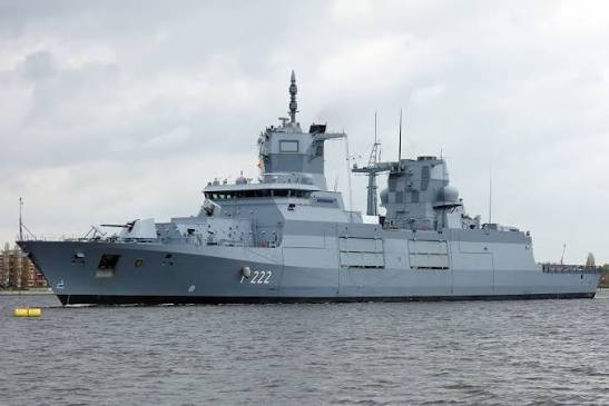 El Parlamento de Alemania aprueba encargar otras cuatro fragatas para su Armada