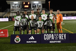 El Racing avanza en la Copa del Rey al imponerse en un apretado duelo al Lanzarote