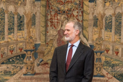 El Rey cual vasallo va a rendir pleites&iacute;a a Sheinbaum con la disculpa del futbol 