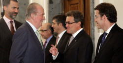 El Rey, el Pr&iacute;ncipe, la periodista y Catalu&ntilde;a. 