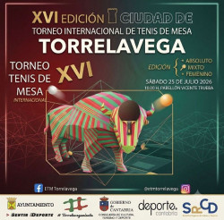 El torneo internacional de tenis de mesa ciudad de Torrelavega reunir&aacute; a 120 jugadores