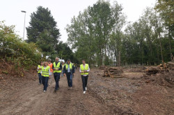 Eliminadas especies invasoras en Las Tablas de Torrelavega para plantar un millar de &aacute;rboles aut&oacute;ctonos