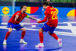 Espa&ntilde;a bate 2-0 a Bielorrusia y suma su segunda victoria en el Europeo de F&uacute;tbol Sala