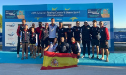 Espa&ntilde;a se cuelga tres medallas en el Europeo de beach sprint
