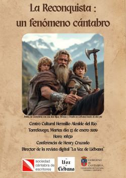 Este martes a las 19,30 y en la Casa de Cultura de Torrelavega Henry Cruzado impartir&aacute; una conferencia sobre la historia de Liebana 