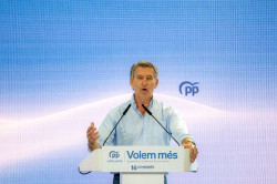 Feij&oacute;o acusa a S&aacute;nchez de "ingenier&iacute;a electoral" para lograr votantes y reformar&aacute; la ley de nacionalidad si gobierna
