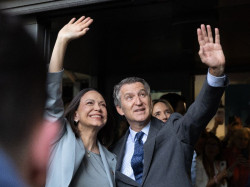 Feij&oacute;o respalda a Corina Machado: "El sitio de Espa&ntilde;a es con la libertad y no con la dictadura escondida en Barajas"