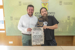 Grafitis en una decena de fachadas de Torrelavega por el I Festival Internacional de Arte Urbano