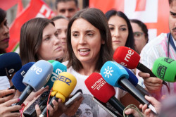 Irene Montero afirma que "pinta muy feo" para Zapatero y sospecha que "hay cosas que no son bonitas"