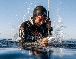 Isabel S&aacute;nchez-Ar&aacute;n: "Los 100 metros de profundidad son una cifra m&aacute;gica, pero no tengo prisa"