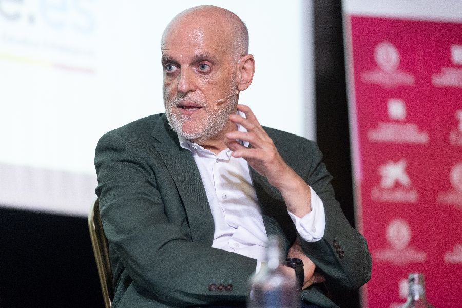 Javier Tebas: "Las posibilidades de que Espa&ntilde;a tenga la final de 2030 con Infantino son &iacute;nfimas o cero"
