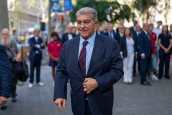 Joan Laporta: "Claro que me esperaba este inicio, tenemos una plantilla muy competitiva y muy compensada"