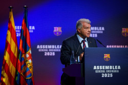 Joan Laporta, sobre jugar en Miami: "No somos entusiastas, pero ganaremos mucho m&aacute;s que en Villarreal"