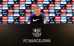 Koeman: "Messi lleva 18 goles y el resto los mismos, no se puede exigir siempre al mismo"