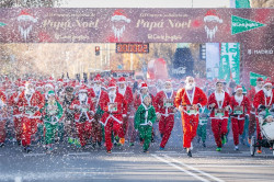 La Carrera de Papá Noel de Madrid lanza el `dorsal cero` a beneficio de los afectados por la DANA