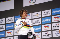 La espa&ntilde;ola Paula Ostiz se corona campeona del mundo j&uacute;nior de ruta
