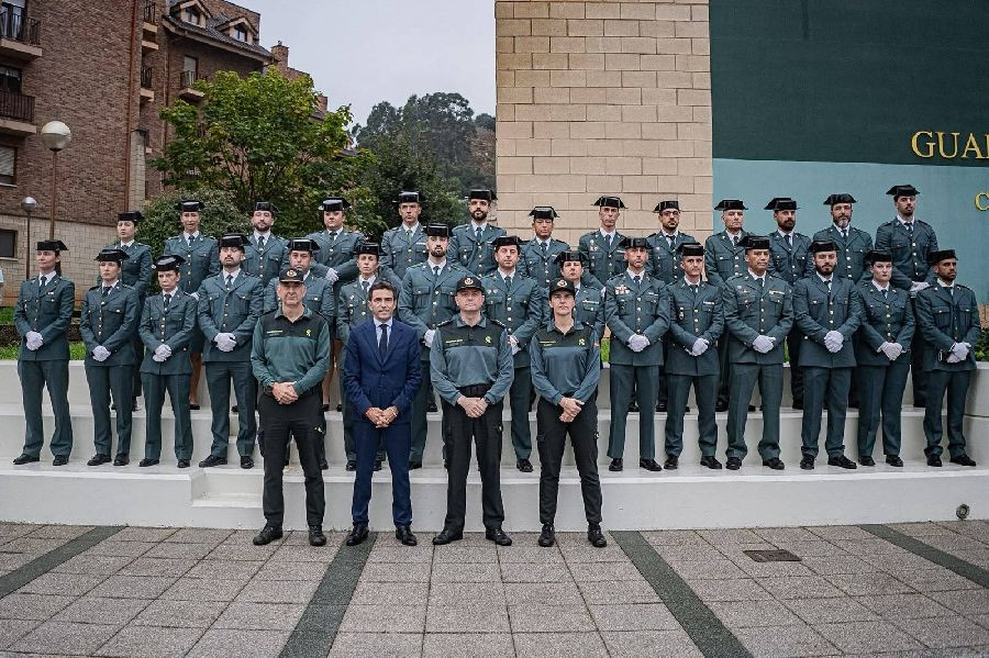 La Guardia Civil de Cantabria incorpora a 43 nuevos agentes