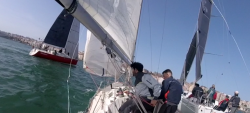 La inestabilidad del viento revent&oacute; la segunda prueba del circuito de Vela de Santnader para la clase crucero