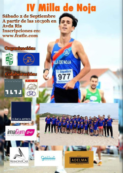 La IV Milla de Noja se celebrar&aacute; el d&iacute;a 2 de septiembre