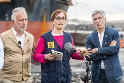 La ministra y anestesista de S&aacute;nchez Garc&iacute;a huye de la "pol&eacute;mica est&eacute;ril" con Canarias 