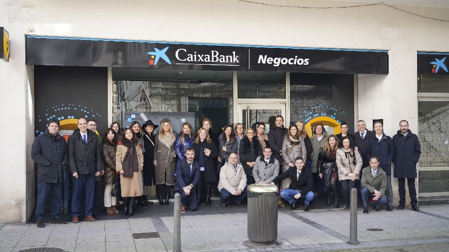 La plantilla de CaixaBank se concentra en Santander ante "la presi&oacute;n que sufre a pesar de los beneficios" de la entidad