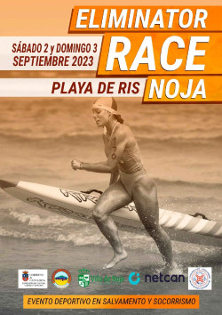 La playa de Riz acoge el 2 y 3 de septiembre el Campeonato de Salvamento  Eliminator Race Noja