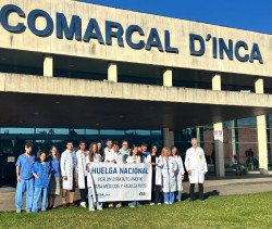 La tercera semana de huelga de m&eacute;dicos sigue con un seguimiento "muy amplio" en Baleares