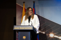 La vicepresidenta del Bar&ccedil;a niega que haya "negligencia" del club en el `caso Olmo`