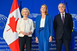 Las capitales de la UE reciben con sorpresa la propuesta de Von der Leyen para que Canad&aacute; sea "miembro asociado"