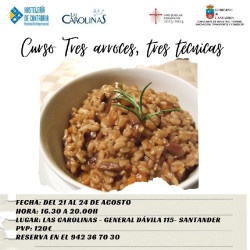 Las Carolinas ofrece en agosto dos cursos sobre cocina b&aacute;sica e innovadora