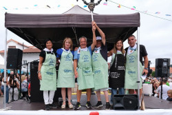 Los Calocha, ganadores del XV edici&oacute;n del Concurso de marmite de Argo&ntilde;os, certamen de Inter&eacute;s Tur&iacute;stico Regional